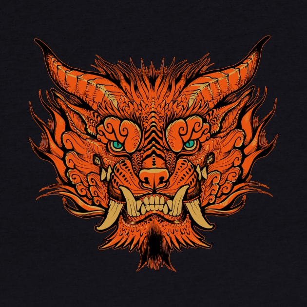 Foo Dog creature by missmonster